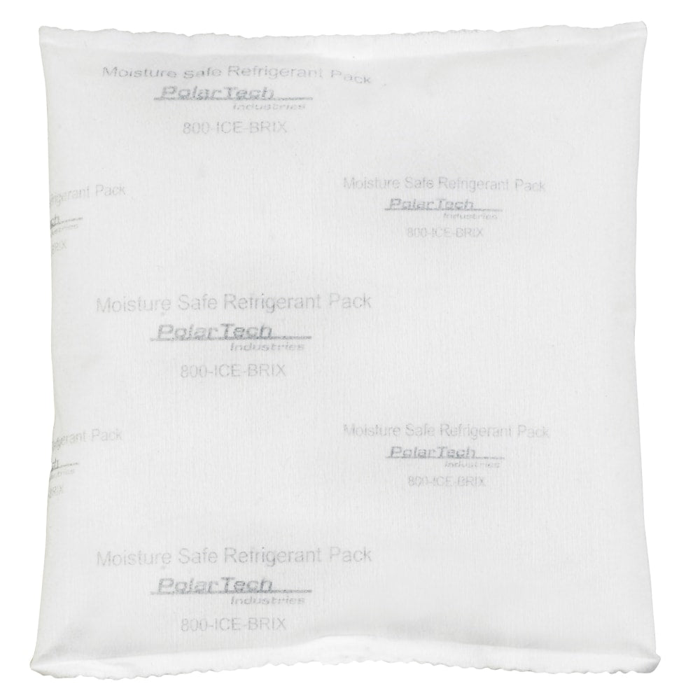 Tech Pack Moisture Safe Film Pouches, 6 1/4inH x 6inW x 1inD, White, Case Of 36
