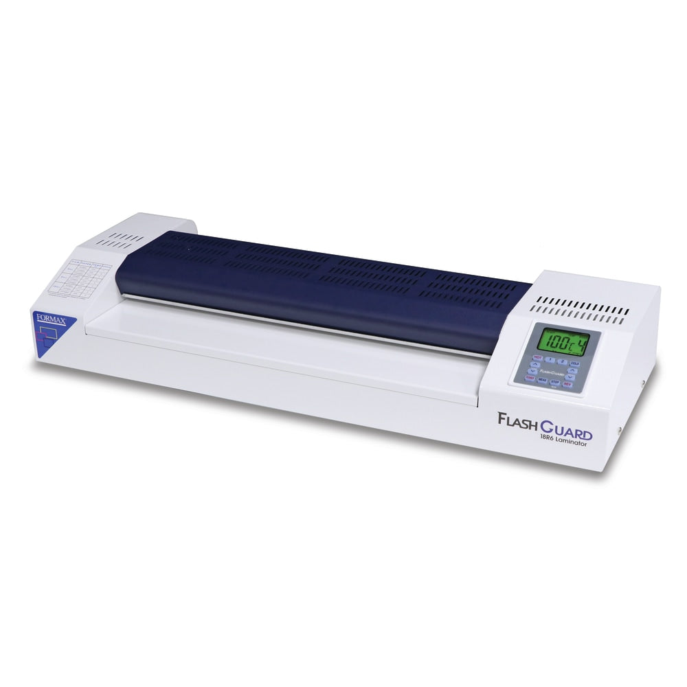 Formax FlashGuard 18R6 Heavy-Duty Professional Laminator, 18in Width, White