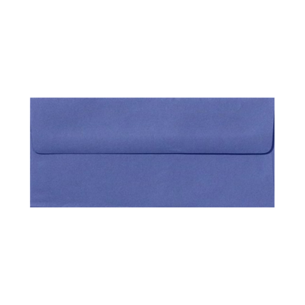 LUX #10 Envelopes, Peel & Press Closure, Boardwalk Blue, Pack Of 250