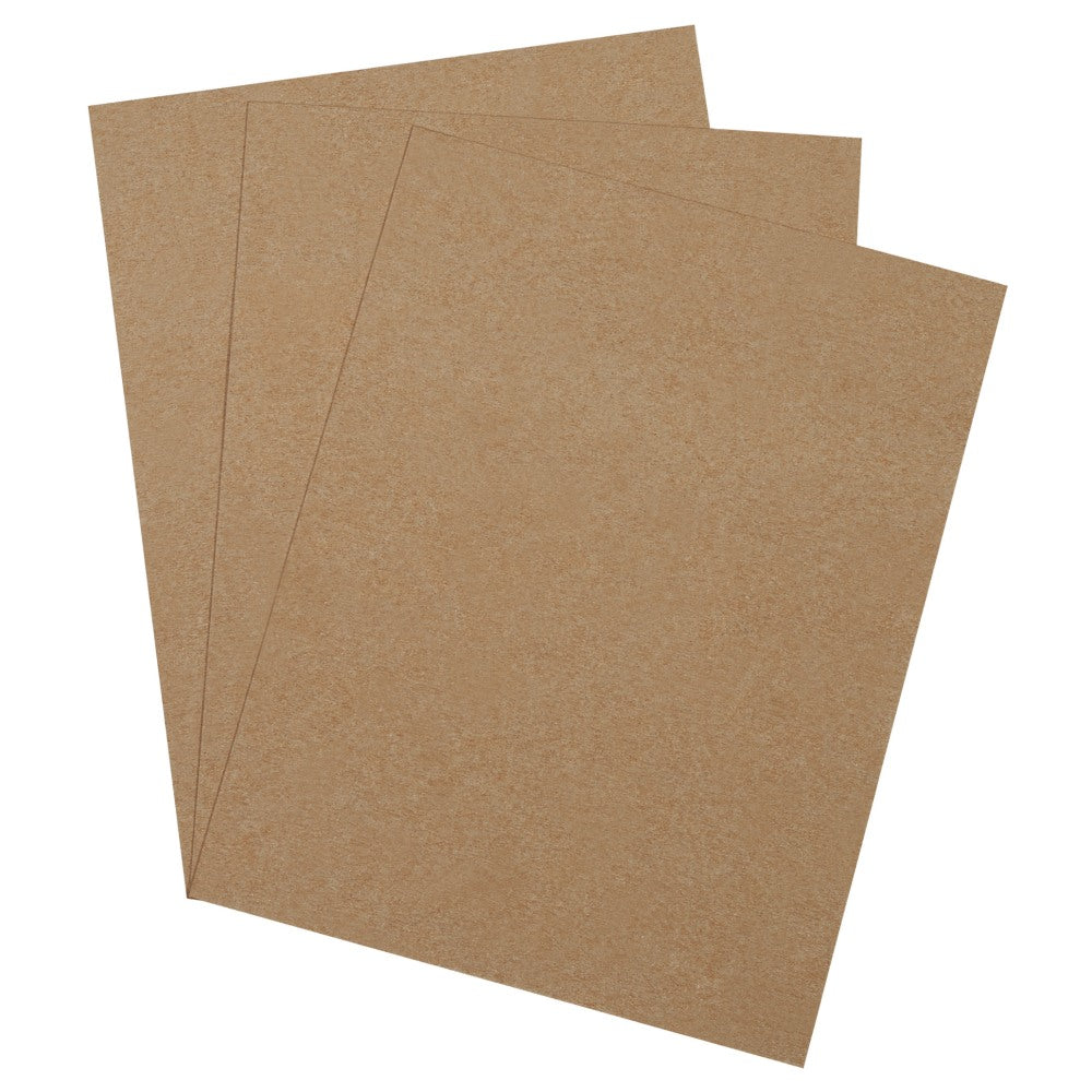 Partners Brand Heavy-Duty Chipboard Pads, 8 1/2in x 11in, Kraft, Case Of 750