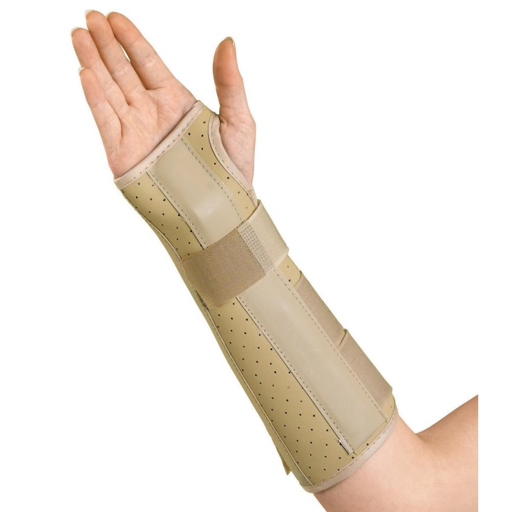 Medline Vinyl Wrist & Forearm Splint, Right, Small