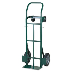 Safco Super Steel Convertible Hand Truck, 700lb Cap., 7 x 14in Base, Continuous Handle