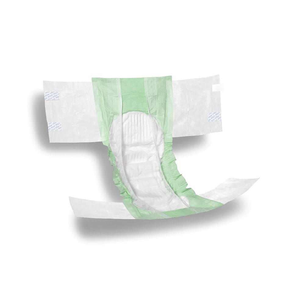 FitRight Ultra Briefs, XX-Large, 60 - 69in, Green, Bag Of 20