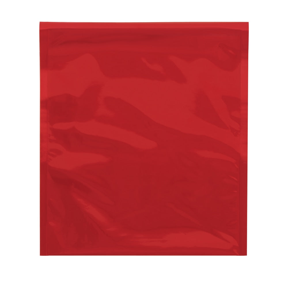 Partners Brand Metallic Glamour Mailers, 13in x 10-3/4in, Red, Case Of 250 Mailers