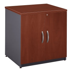 Bush Business Furniture Series C Components Storage Cabinet, 30inW, Hansen Cherry, Standard Delivery