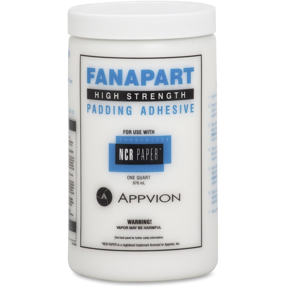 NCR Paper Fanapart Padding Adhesive, 1 Quart