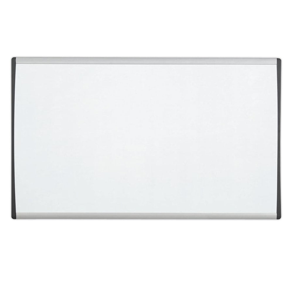 Quartet ARC Magnetic Dry-Erase Cubicle Whiteboard, 14in x 24in, Aluminum Frame With Silver Finish