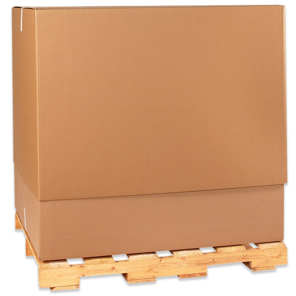 Partners Brand Telescoping Boxes, Top, 47 3/4in x 40in x 34in, Pack Of 5