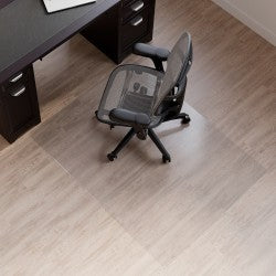 Realspace Hard Floor Chair Mat, 46in x 60in, Clear