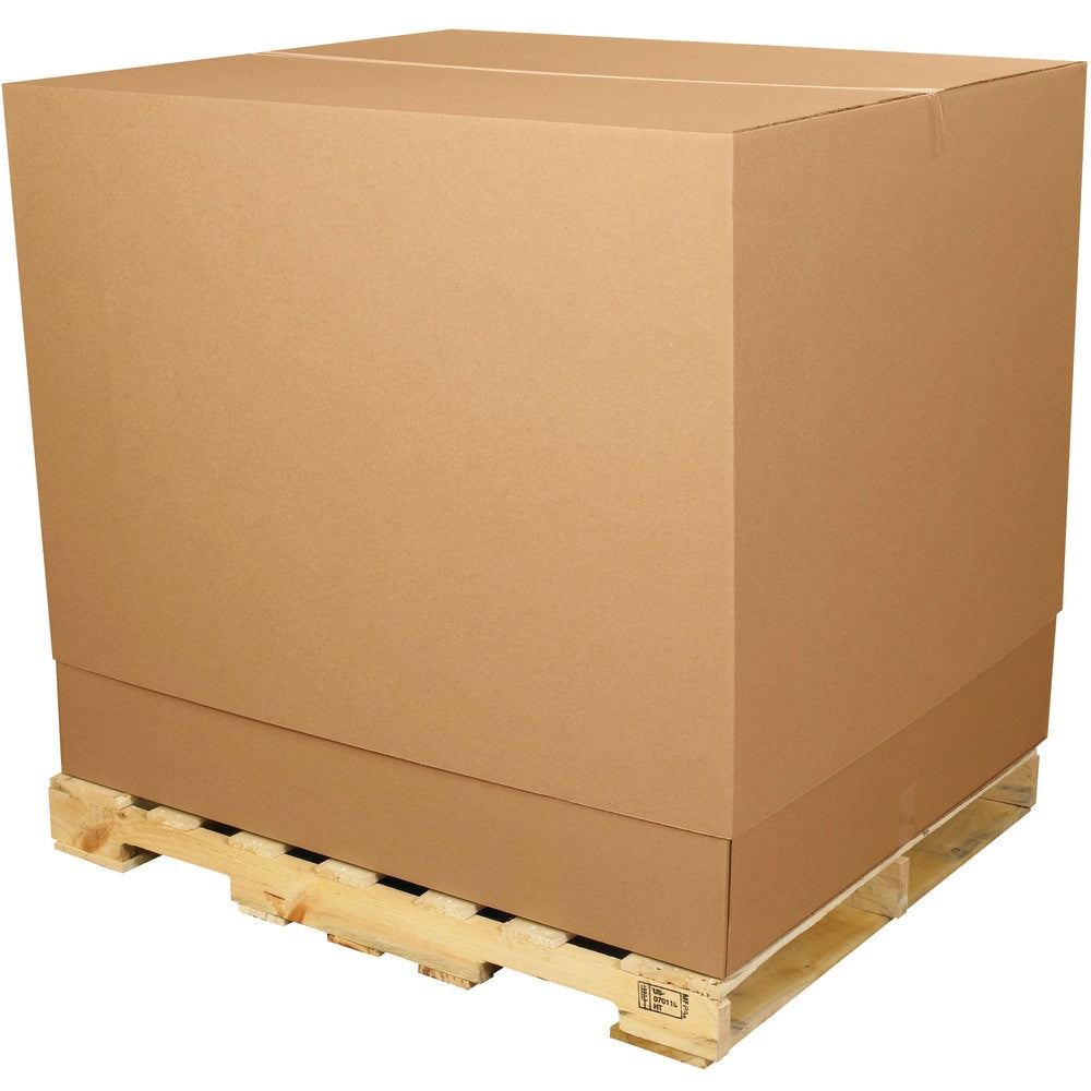 Partners Brand Telescoping Boxes, Inner, 36inH x 39 1/2inW x 47 1/4inD, Kraft, Pack Of 5