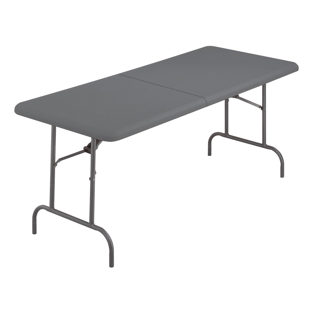Iceberg IndestrucTable TOO Bifold Table - Rectangle Top - Contemporary Style - Adjustable - 72in Table Top x 30in Table Topx 2in Table Top Thickness