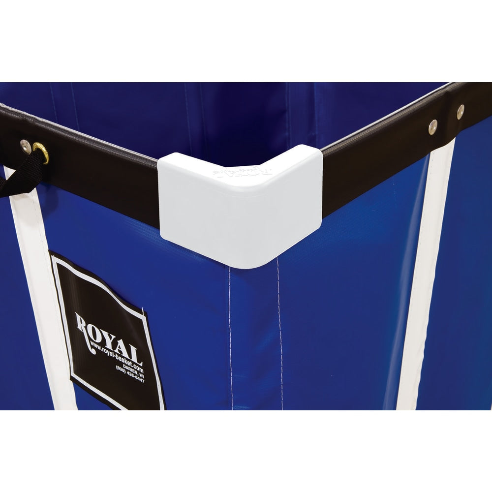 Royal Basket Trucks Bumper Kit, White, Kit Of 4 Bumpers