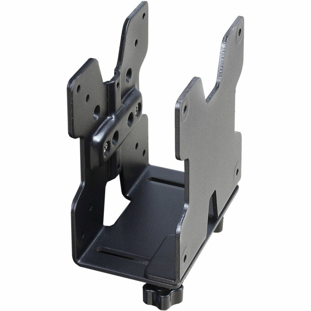 Ergotron CPU Mount for Thin Client, Flat Panel Display, Black, 80107200