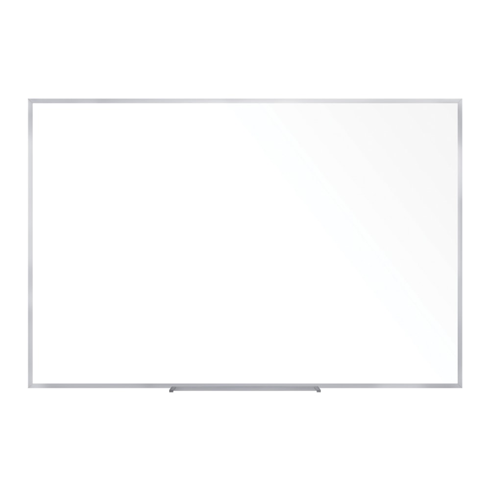 Ghent M2 Non-Magnetic Dry-Erase Whiteboard, 36in x 60in, Satin Aluminum Frame