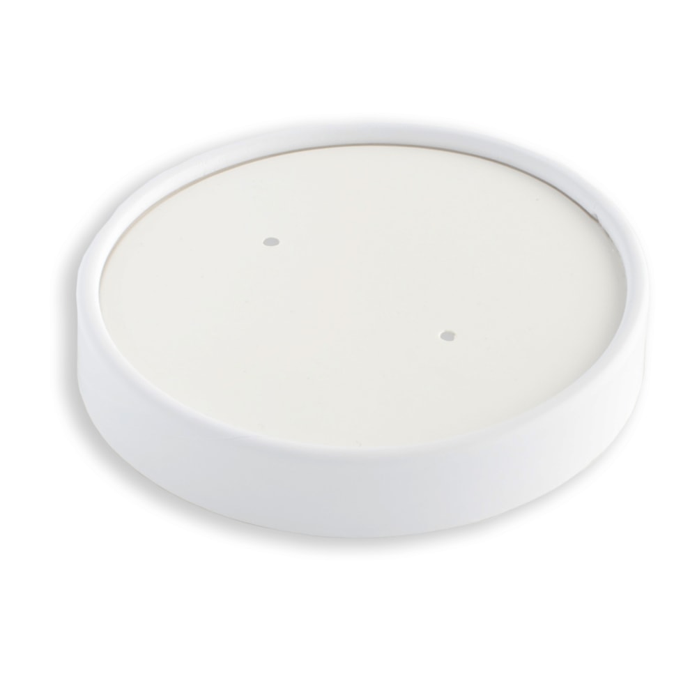 StalkMarket Planet+ Compostable Food Container Lids, 8 Oz, White, Pack Of 500 Lids