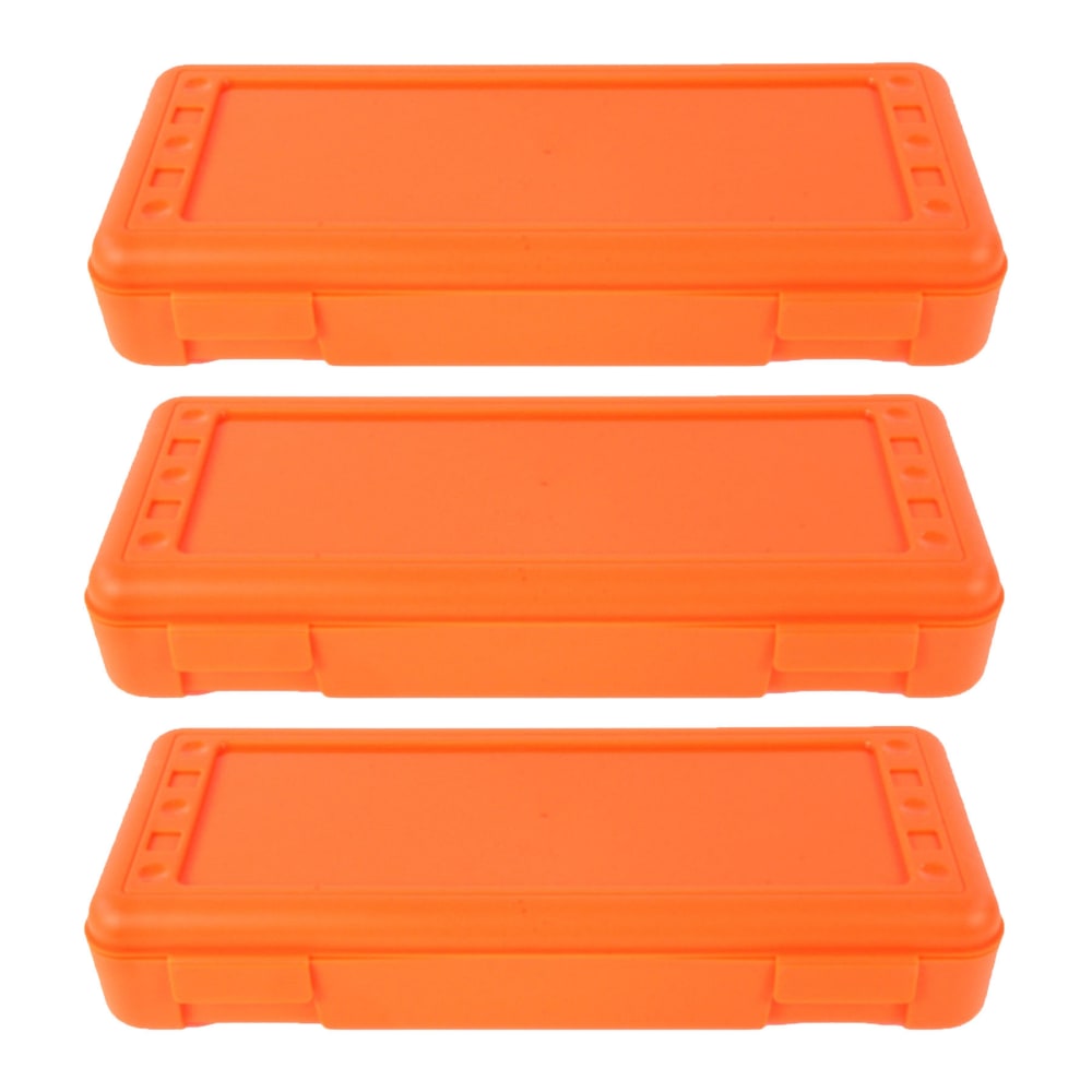 Romanoff Ruler Box, Orange, Pack Of 3