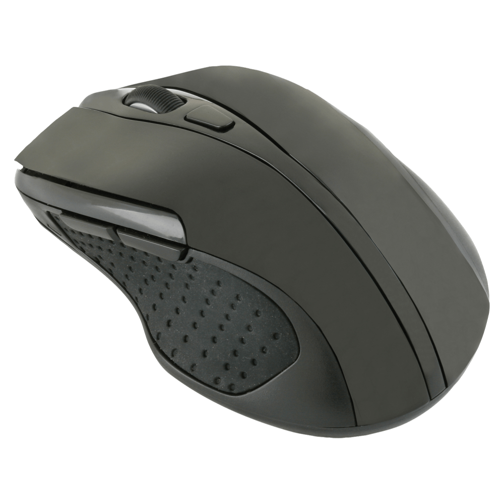 SKILCRAFT Wireless Mouse With Micro-USB Receiver, Black (AbilityOne 7025-01-651-8938)