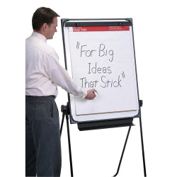 SKILCRAFT Self-Stick Easel Pads, 25in x 30in, Pack Of 2 Pads, 30 Sheets Per Pad (AbilityOne 7530-01-393-0104)