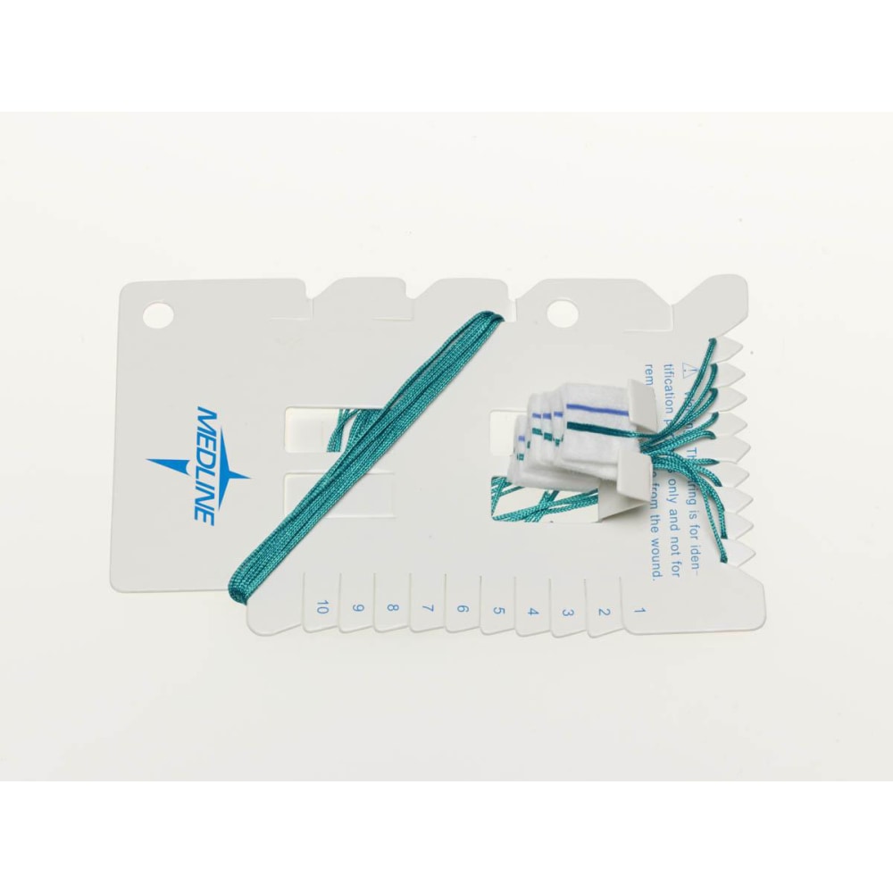 Medline Sterile X-Ray Detectable Neuro Sponges, 1/2in x 1/2in, Case Of 20