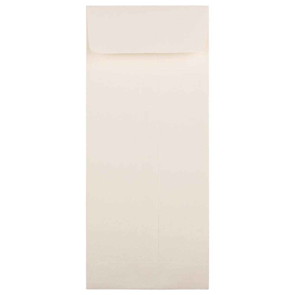 JAM Paper Policy Envelopes, #11, Gummed Seal, Strathmore Natural White, Pack Of 25