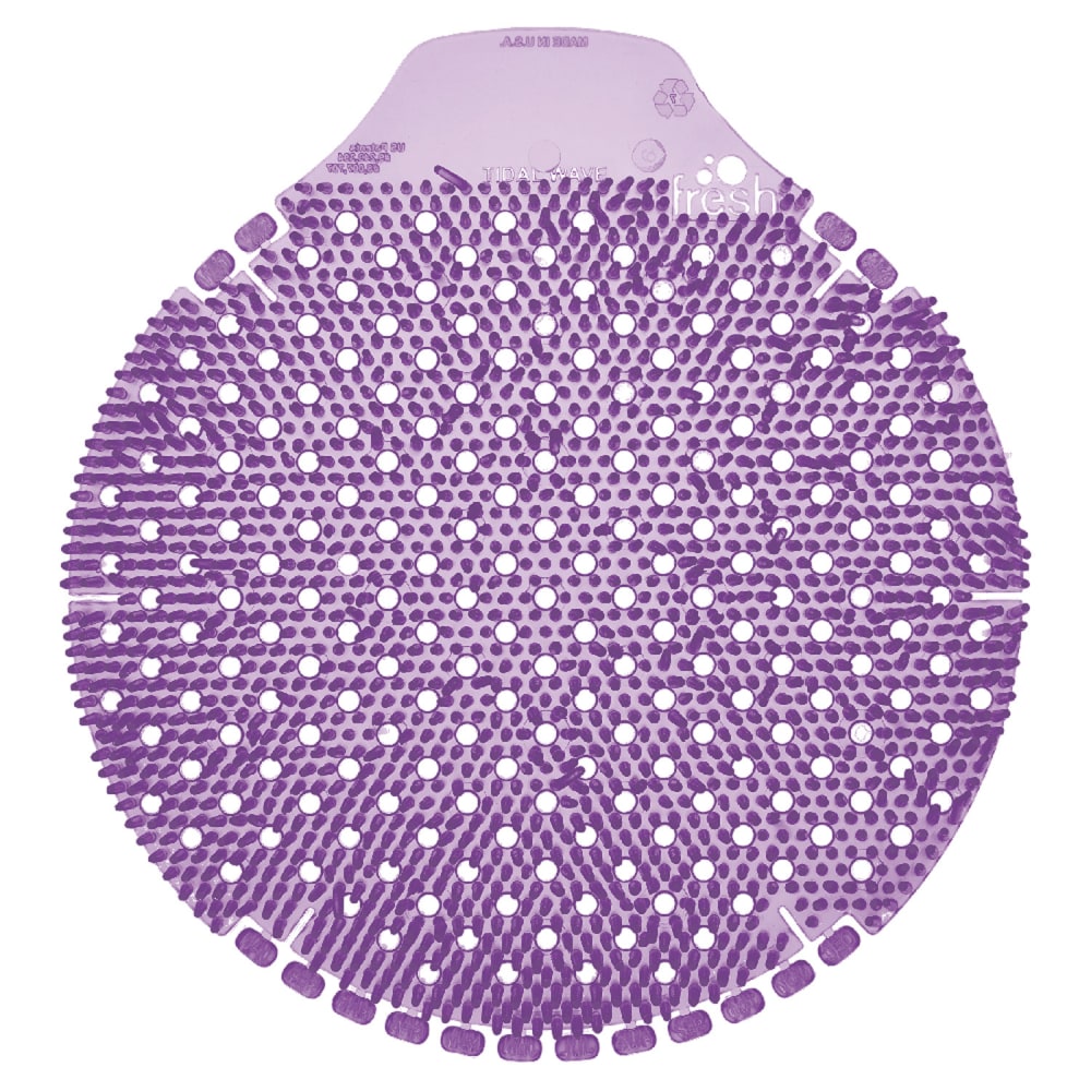 Fresh Products Tidal Wave, Urinal Screen, Fabulous Scent, 0.42 oz, Purple, 6/Box