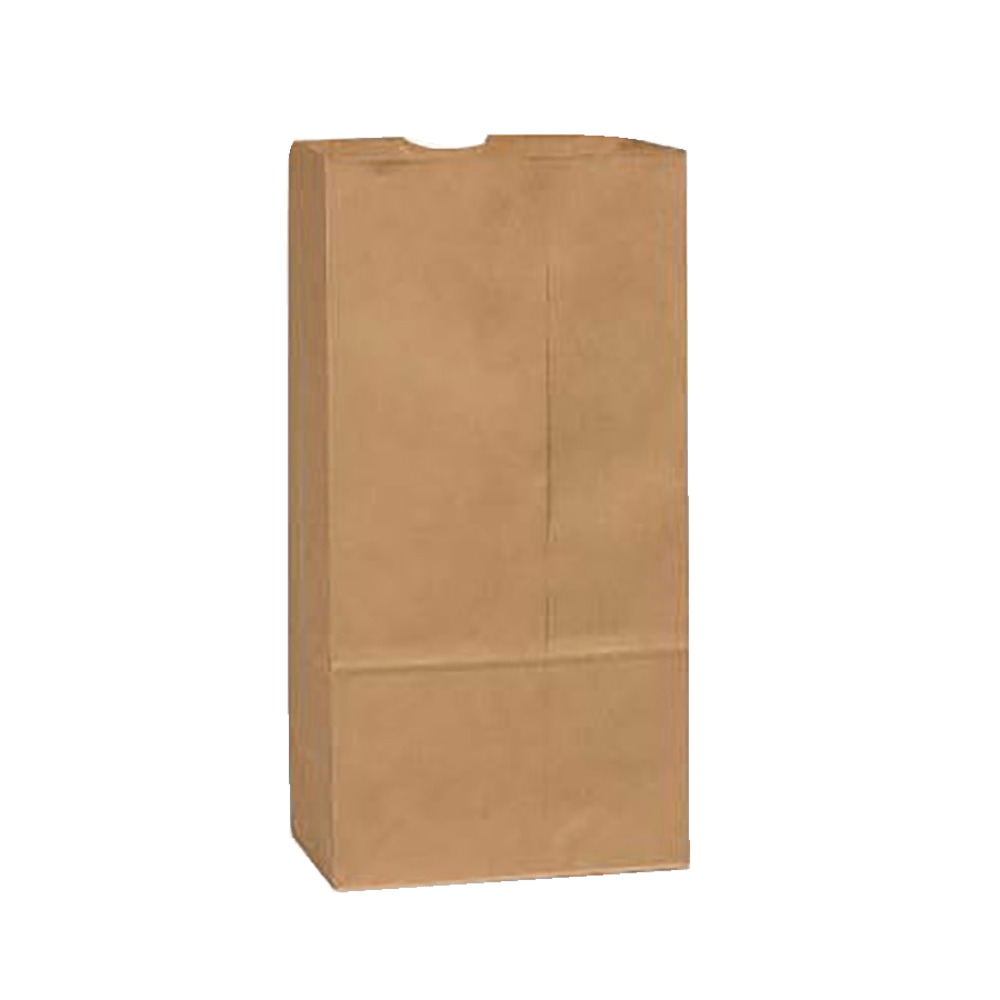 Duro Bag General Paper Bags, 12#, 13 3/4in x 7 1/16in x 4 1/2in, 40 Lb Base Weight, 40% Recycled, Brown Kraft, Bundle Of 500