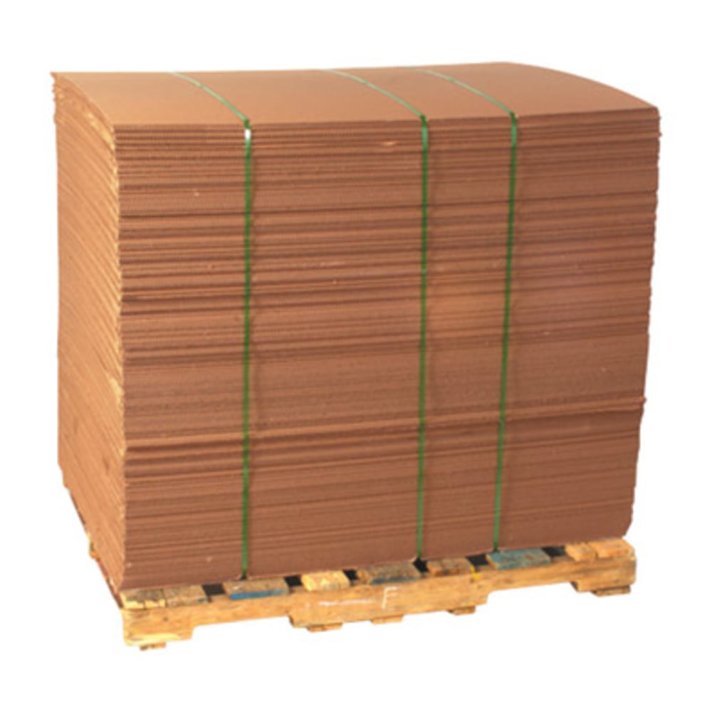 B O X Packaging Doublewall Corrugated Sheets, 48in x 96in, Pack Of 5
