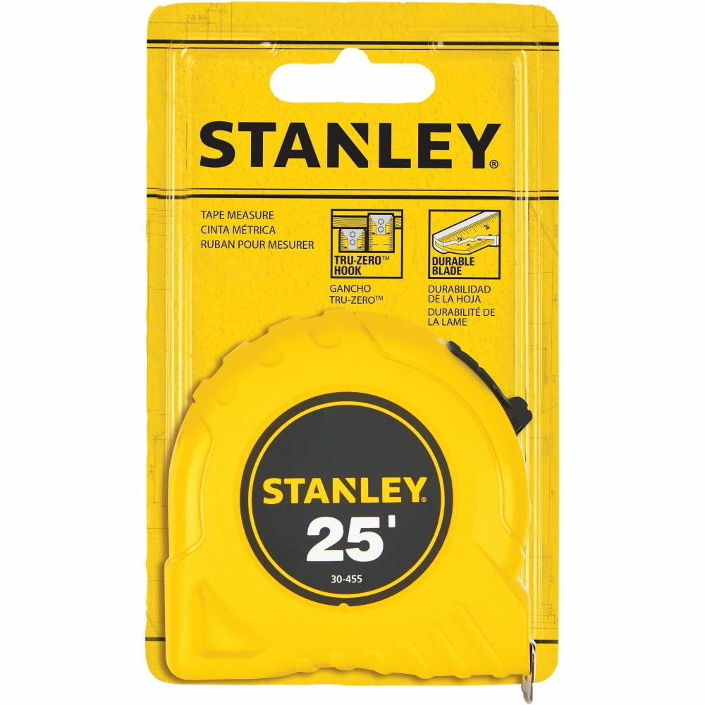 Stanley Bostitch Thumb Latch Lock Measuring Tape, 25ft