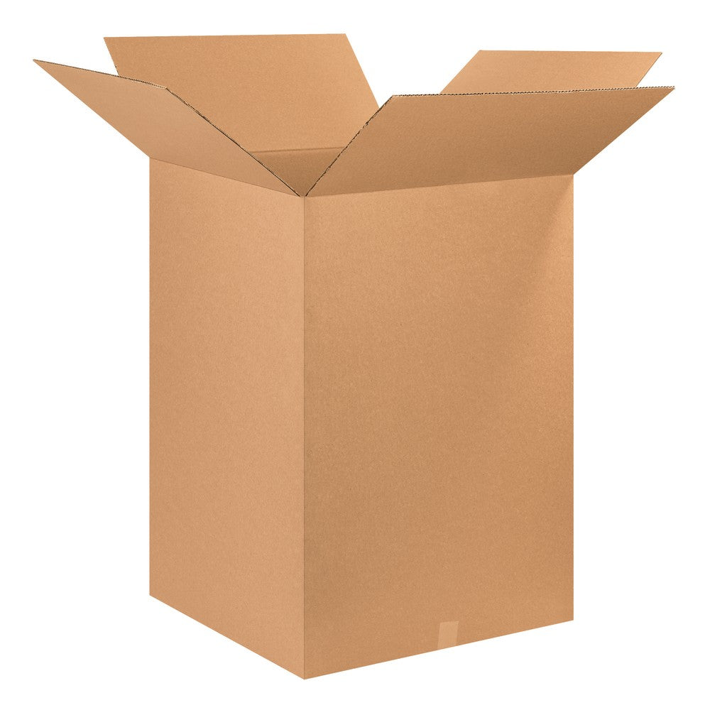 Partners Brand Corrugated Boxes, 26in x 26in x 36in, Kraft, Pack Of 5