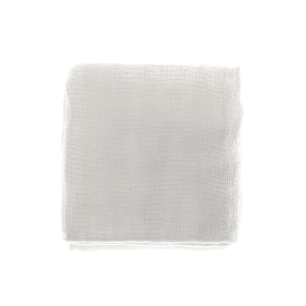 Medline Sterile Burn Dressings, 4-Ply, 18in x 18in, White, 5 Dressings Per Pack, Case Of 40 Packs