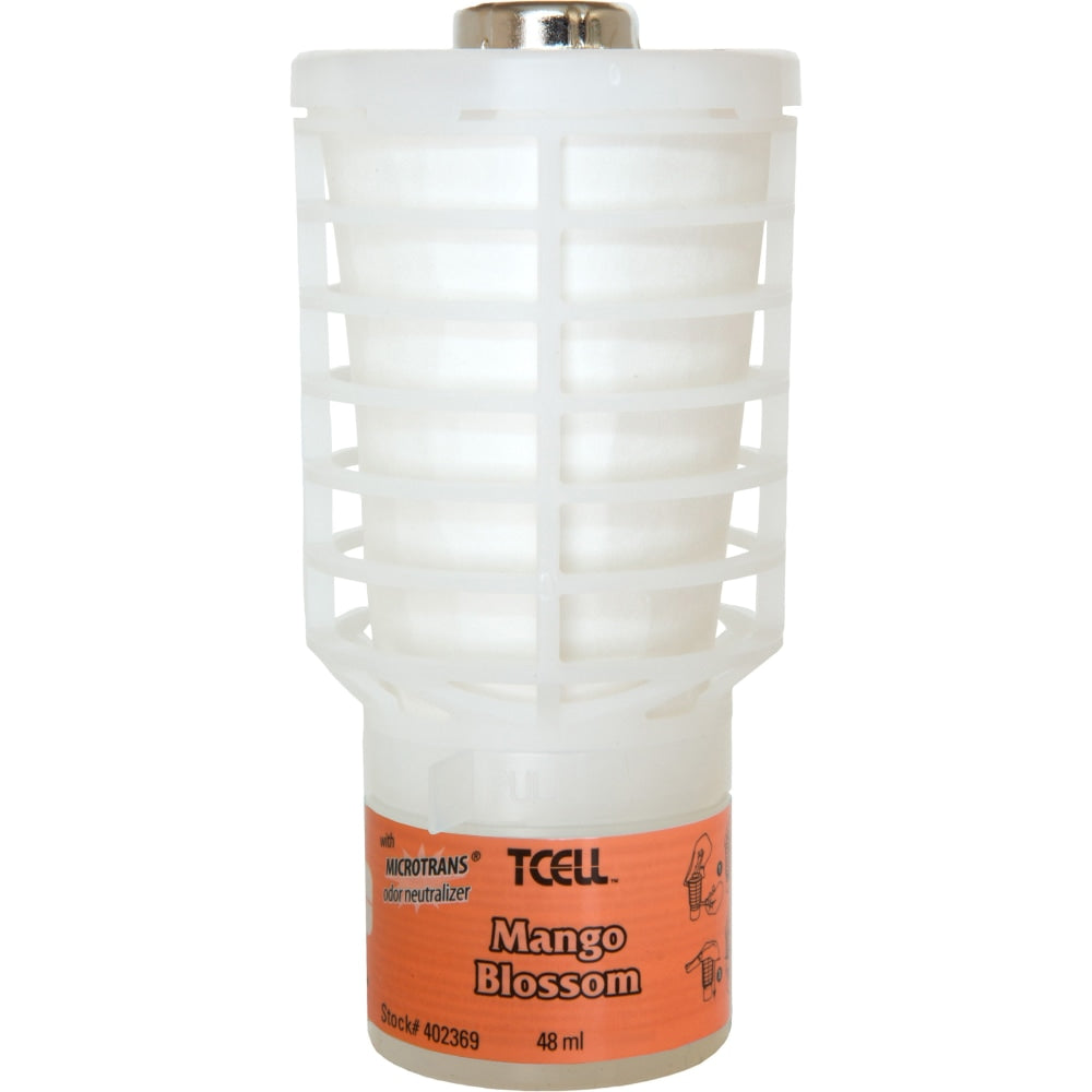 Rubbermaid Commercial T-Cell Odor Control Refill, 1.62 Oz, Mango Blossom, 6/Carton