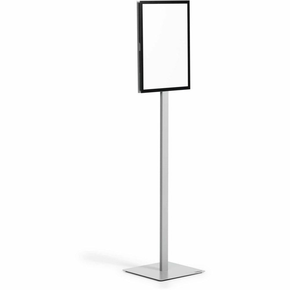 DURABLE Info Basic Floor Stand, Tabloid Size, Charcoal Gray