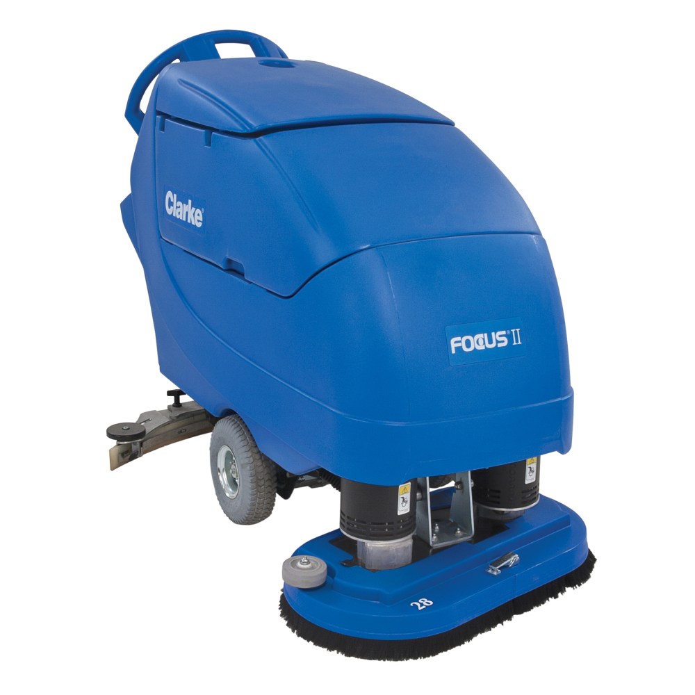 Clarke Focus II 28in Disc Walk Behind Auto Scrubber, 05408A