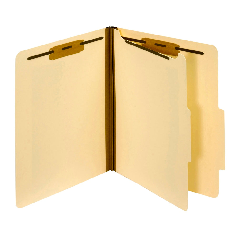 Pendaflex Top-Tab Manila Classification Folders, Letter Size, Box Of 10 Folders