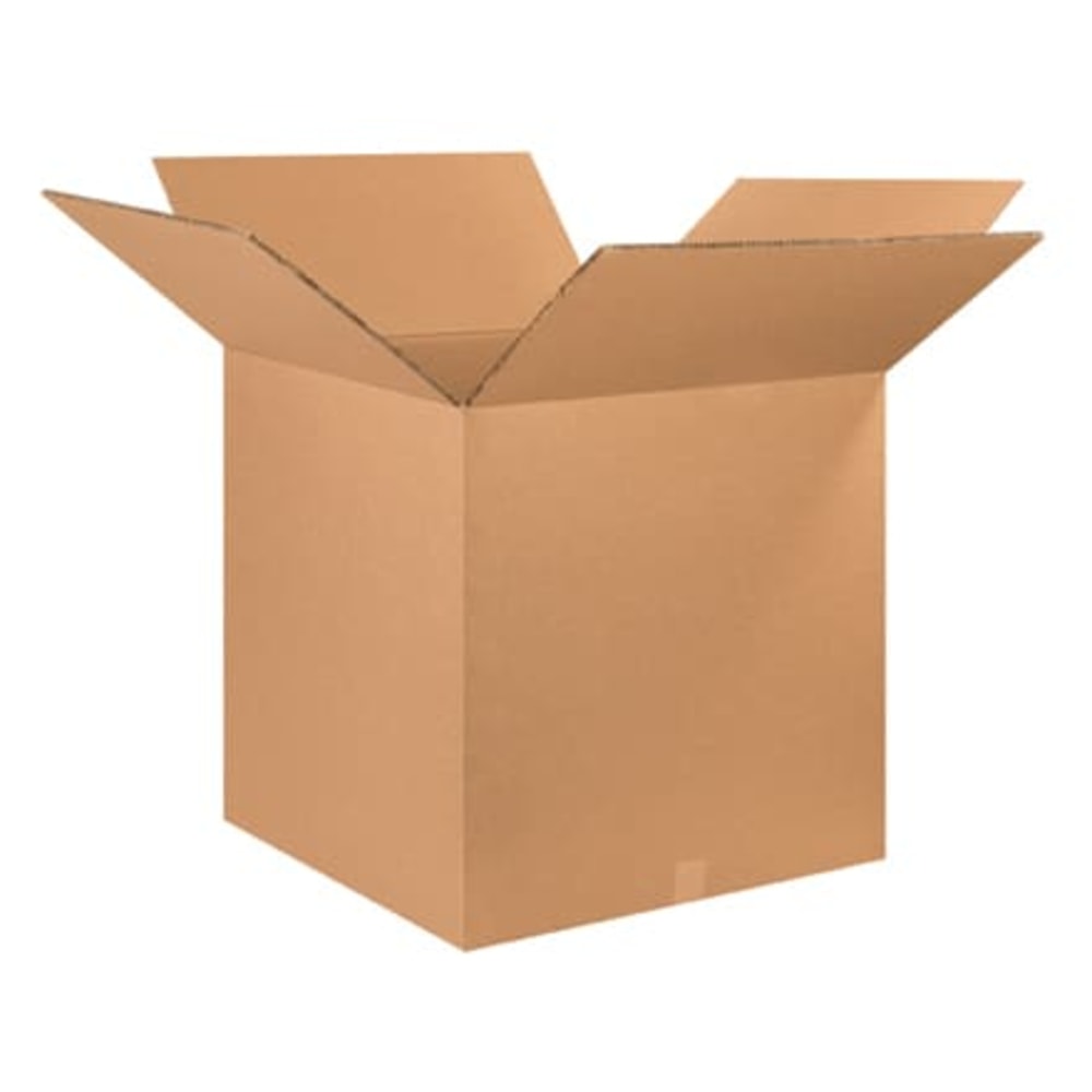 Partners Brand Brand Double Wall Boxes, 26in x 26in x 26in, Kraft, Bundle of 5