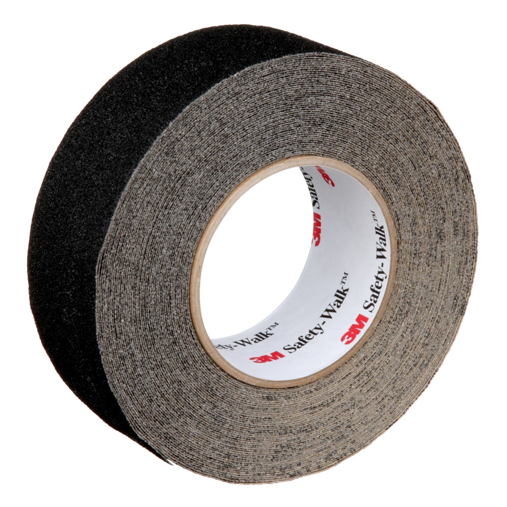 3M Safety-Walk 610 Series Slip-Resistant General-Purpose Tape And Tread, 2in x 720in, Black
