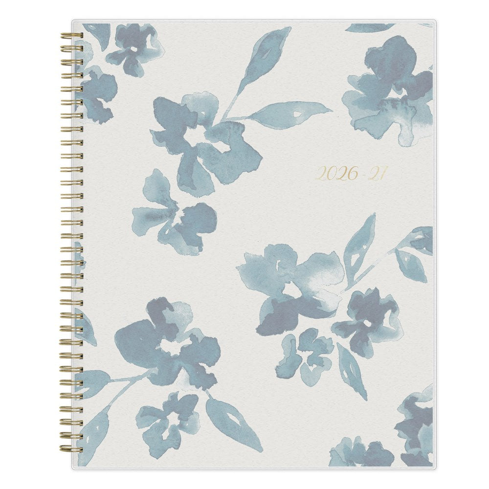 Planning Calendar BS Bakah Blue Frosted PP 8.5x11 AY26-27