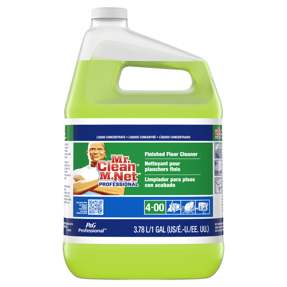 Mr. Clean Professional Finished Floor Cleaner, Closed Loop, 1 Gallon (128 Oz)
