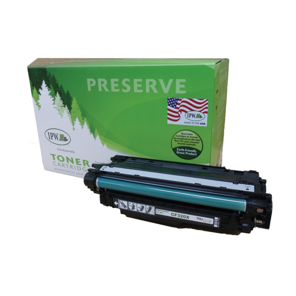 IPW Preserve Remanufactured Black High Yield Toner Cartridge Replacement For HP 653X, CF320X, 545-680-ODP