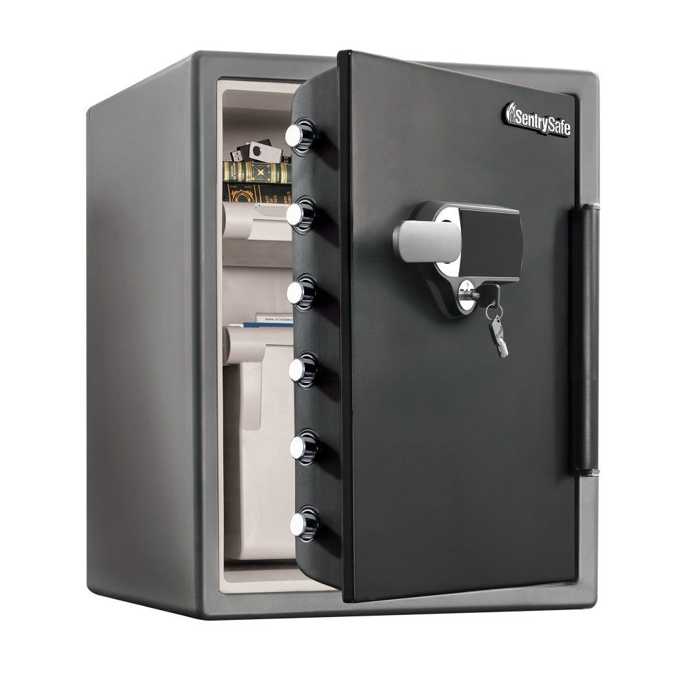 SentrySafe Waterproof Fire Safe, 125-Lb, 2.05 Cu Ft Capacity, Gunmetal