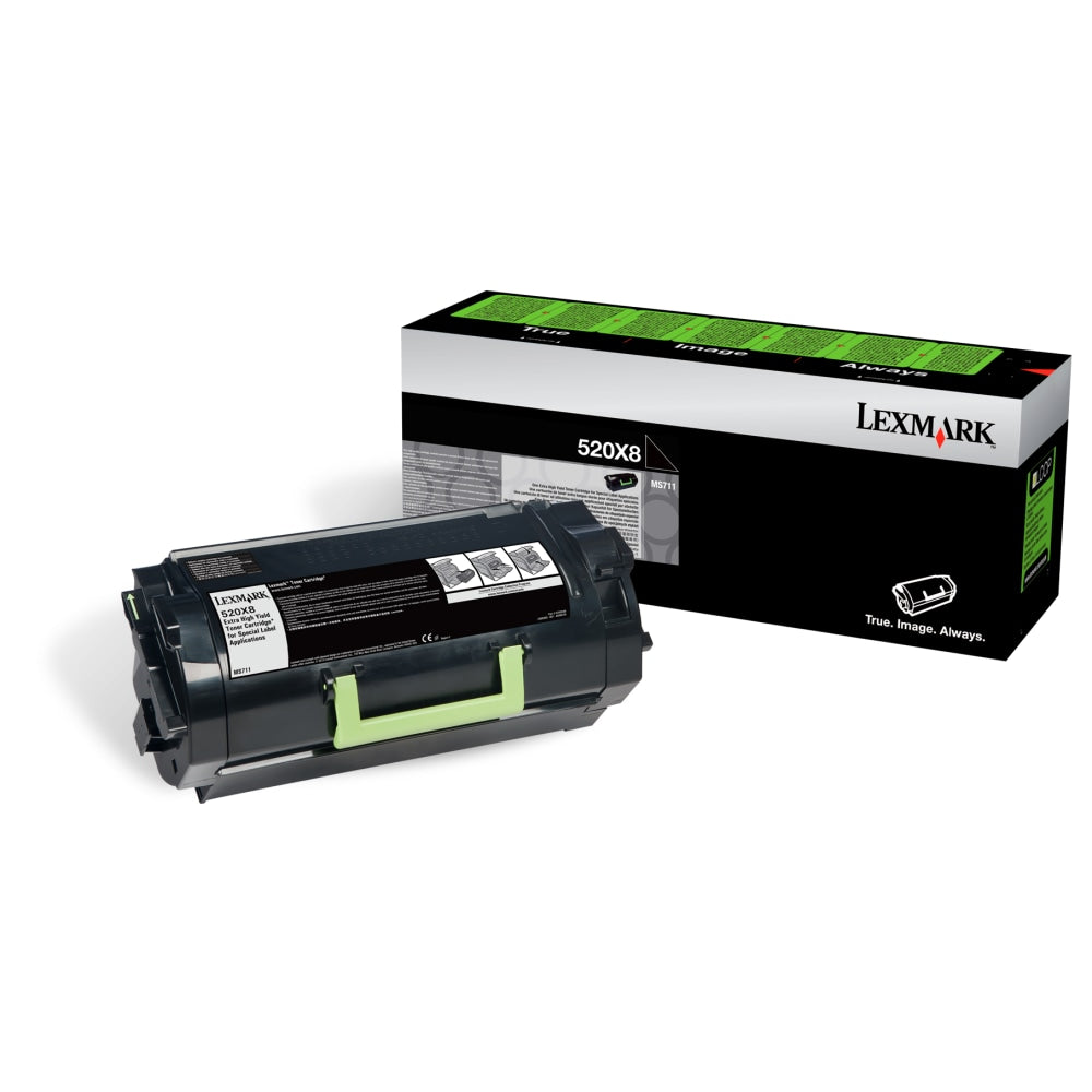 Lexmark 52D0X08 Black Extra-High Yield Duplex Label Toner Cartridge