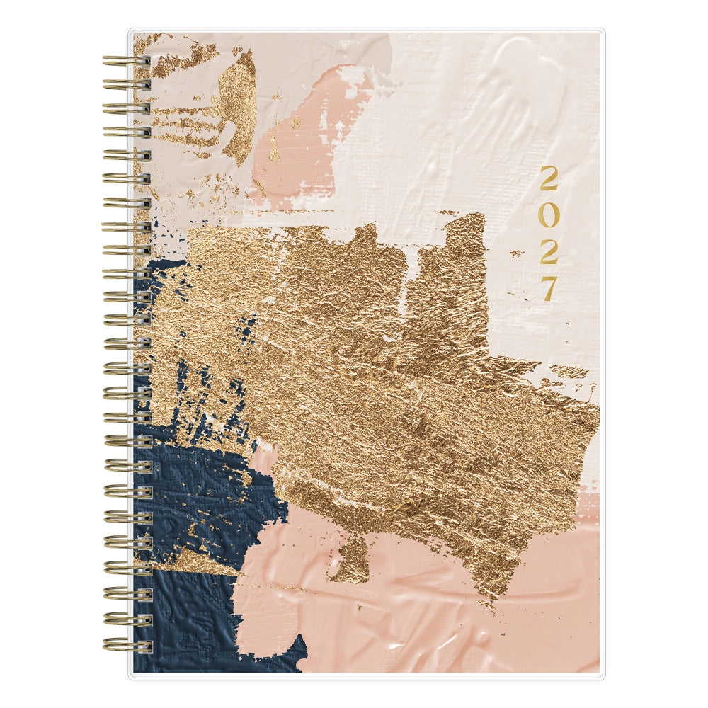 2027 Blue Sky Jelesa Weekly/Monthly Planning Calendar + Notes, 5.875x8.625, 0%, Clear PET, Jan-Dec, RY27