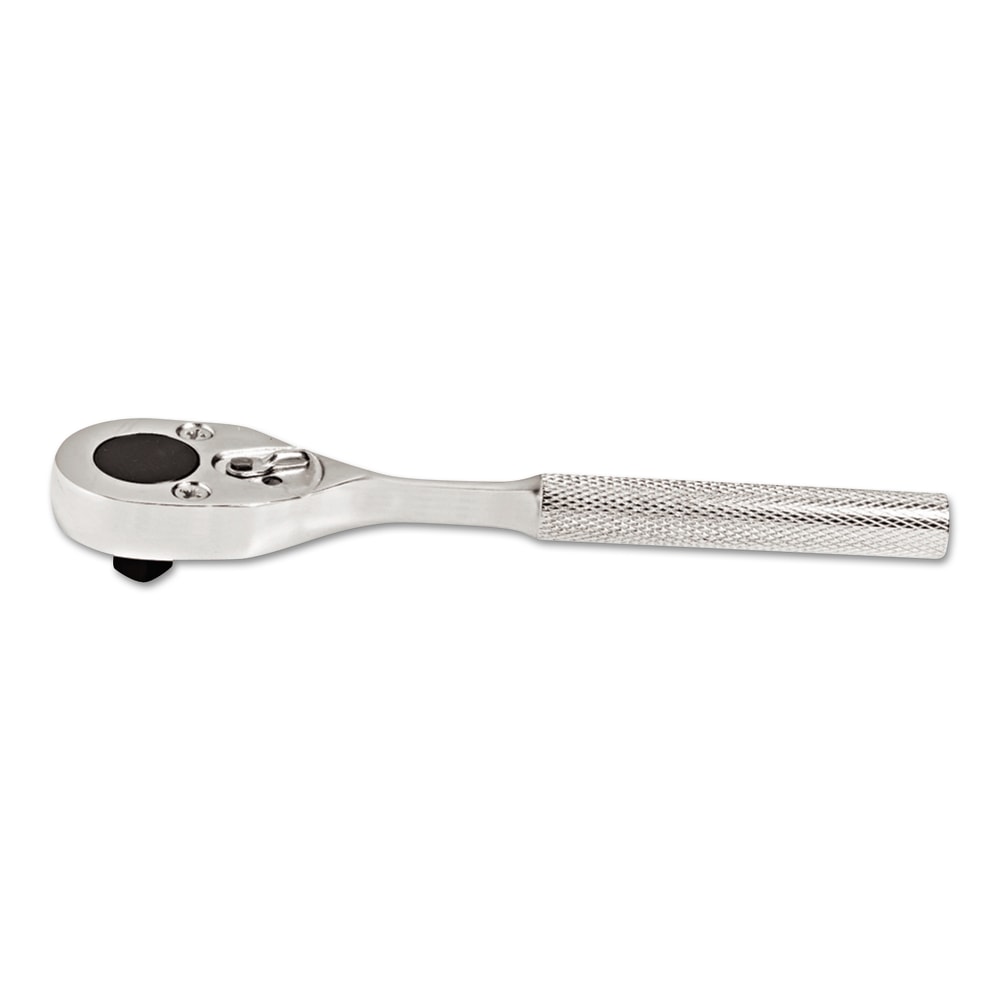 Stanley Classic Standard Length Pear Head Ratchet, 3/8 in Dr, 7 in L, Full Polish