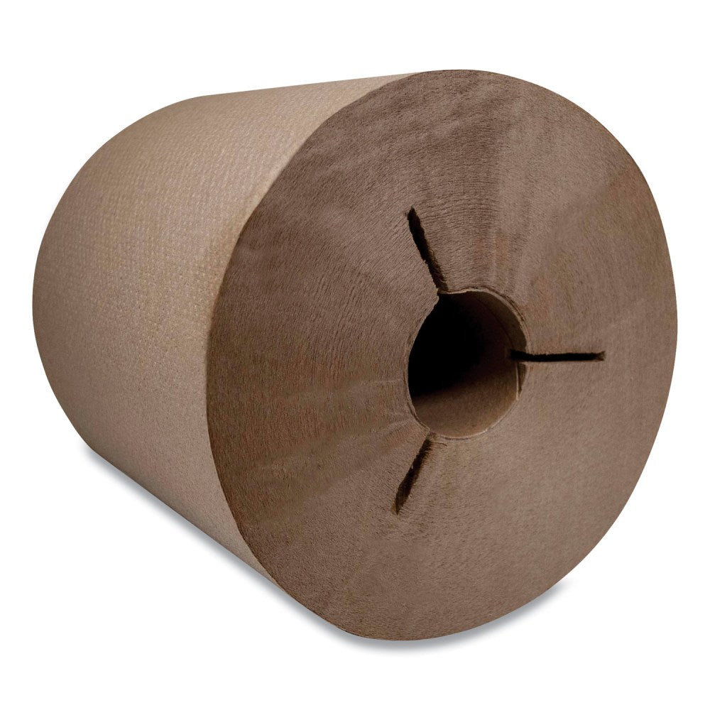 Morcon Tissue Morsoft Controlled Towels, Y-Notch, 1-Ply, 8in x 800 ft, Kraft, 6 Rolls/Carton