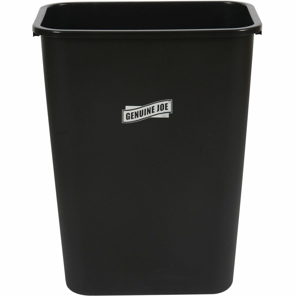 Genuine Joe 41-Quart Wastebasket - 10.25 gal Capacity - Durable, Sturdy, Dent Resistant, Chip Resistant, Rust Resistant, Long Lasting - 00061
