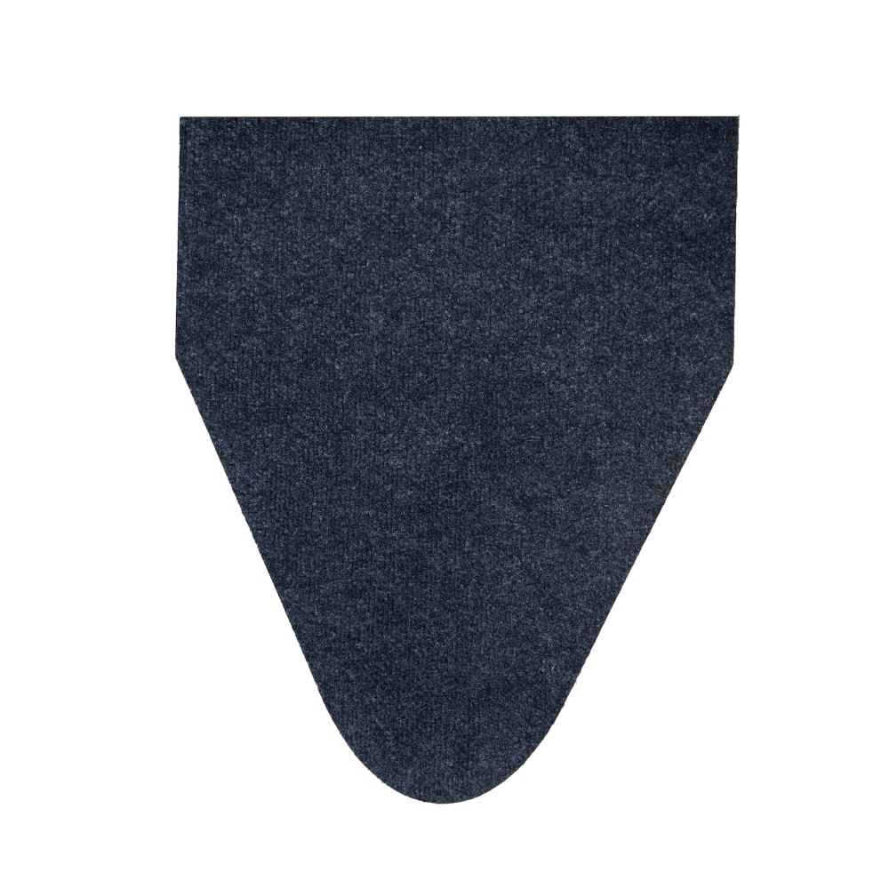 Fresh Products Polyester Carpet Urinal Mats, Black/Gray, Pack Of 6 Mats