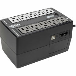Tripp Lite by Eaton 600VA 325W Standby UPS - 10 NEMA 5-15R Outlets, 120V, 50/60 Hz, USB, 5-15P Plug, Desktop/Wall Mount - INTERNET600U