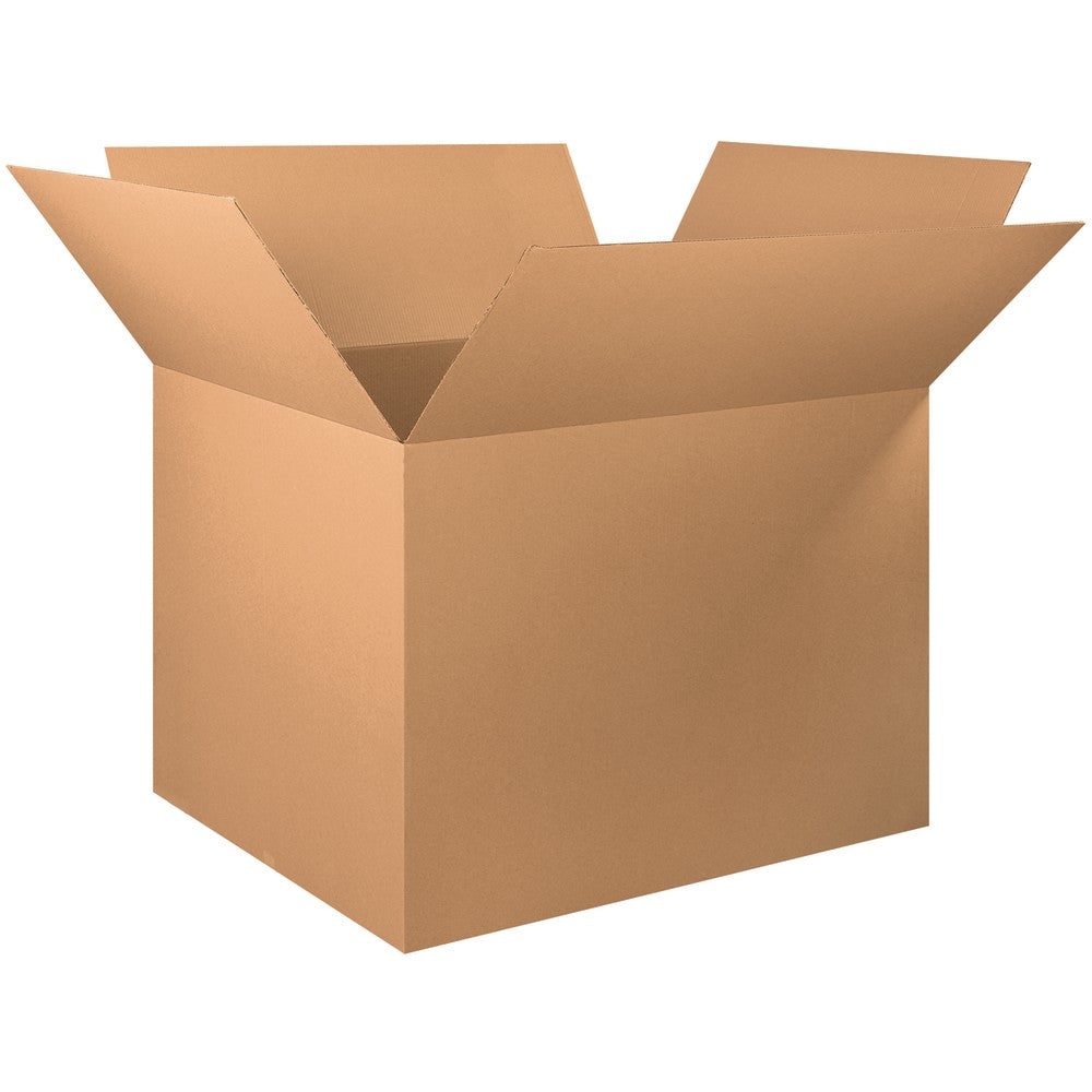 Partners Brand Corrugated Boxes, 48in x 40in x 36in, Kraft, Pack Of 5
