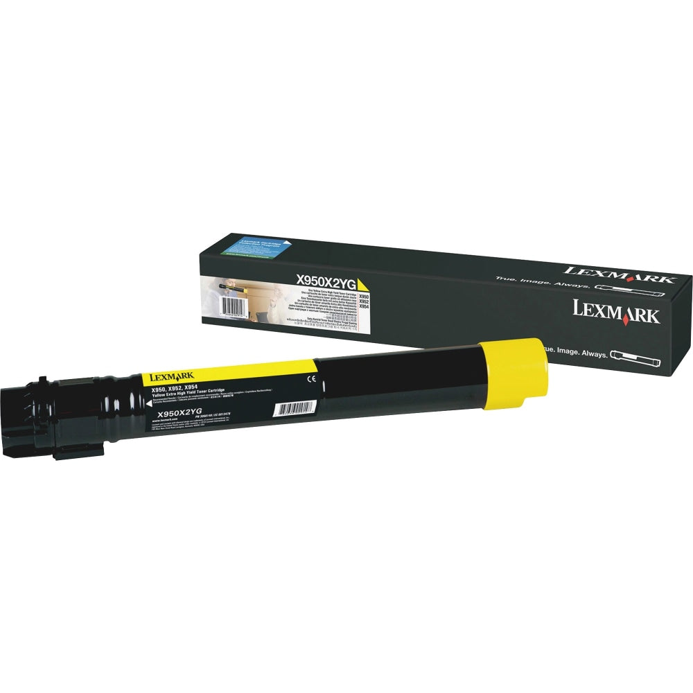 Lexmark X950 Yellow High Yield Toner Cartridge