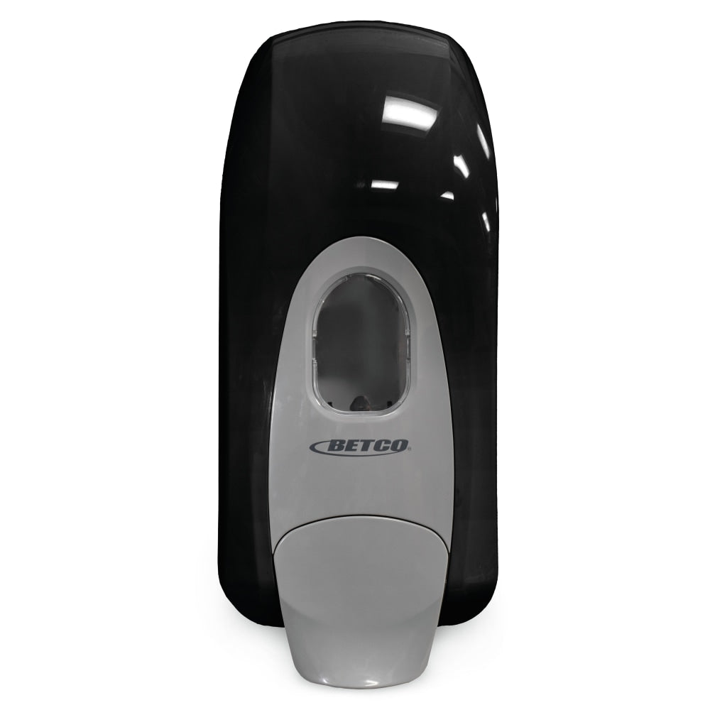 Betco Clario Manual Foam Dispensers, 11-3/4inH x 18inW x 3-7/8inD, Black, Pack Of 12 Dispensers
